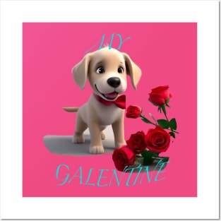 My Galentines puppy Posters and Art